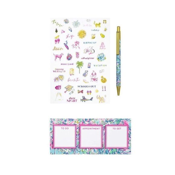 Lilly Pulitzer Cabana Cocktail Agenda Bonus Pack - Picture 3 of 5